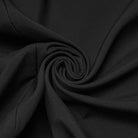 PUNK RAVE Men's Punk Eyelet Turn-down Collar Hooded Jacket