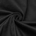 PUNK RAVE Men's Punk Eyelets Turn-down Collar Splice Shirt