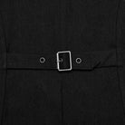 PUNK RAVE Men's Punk Faux Leather Big-pocket Black Red Vest