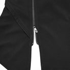 PUNK RAVE Men's Punk Irregular Buckle Strap Hooded Cloak