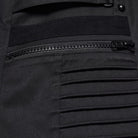 PUNK RAVE Men's Punk Layered Pleated Tapered Pants