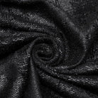 PUNK RAVE Men's Punk Pleated Long Coat with a Hood