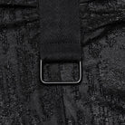 PUNK RAVE Men's Punk Pleated Long Coat with a Hood