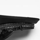 PUNK RAVE Men's Punk Rivet Eyelet Hat