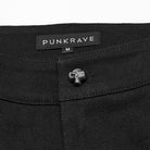 PUNK RAVE Men's Punk Skull Buckle Shorts