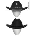 PUNK RAVE Men's Punk Skull Eyelet Hat