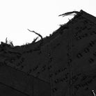 PUNK RAVE Men's Punk Stand Collar Cross Distressed Vest