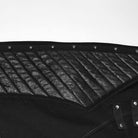 PUNK RAVE Men's Punk Studded Quilted Patchwork Pants