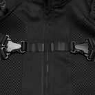PUNK RAVE Men's Punk Zip Stand Collar Armor Coat