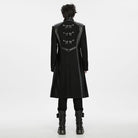 PUNK RAVE Men's Techwear Big Pocket Front Zipper Stand Collar Jacket