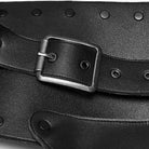 PUNK RAVE Men's Techwear Studded Skull Shoulder Harness Armor