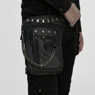 PUNK RAVE Unisex Punk Skull Chain Waist-Leg Bag