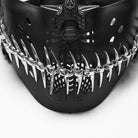 PUNK RAVE Unisex Punk Spiked Cutout Jaw Mask