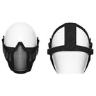 PUNK RAVE Unisex Punk Tactical Mesh Splice Mask