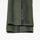 PUNK RAVE Women's Cyberpunk Armor-Accentuated Paneled Leggings Black-Green