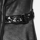 PUNK RAVE Women's Cyberpunk Buckle Strap Sleeveless Dress