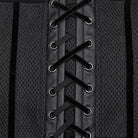 PUNK RAVE Women's Cyberpunk Lace-up Mesh Underbust Corset