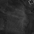 PUNK RAVE Women's Cyberpunk Printed Mesh Splice Skirt with Detachable Pocket