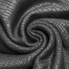 PUNK RAVE Women's Goth Faux Leather Skinny Leggings With Metal Chains