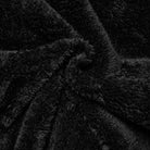 PUNK RAVE Women's Gothic Beaded Tassel Faux Fur Trim Hooded Cloak
