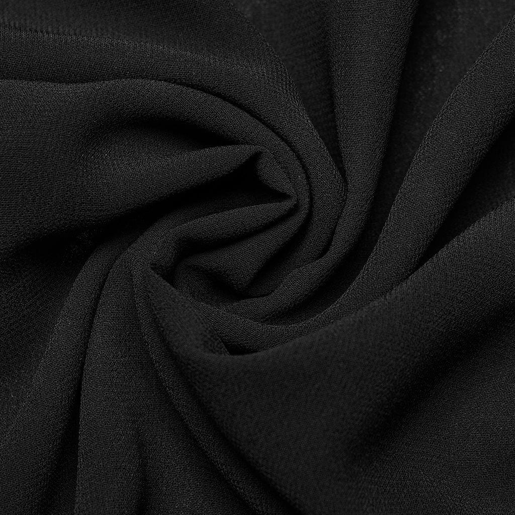 PUNK RAVE Women's Gothic Buckle Double-layered Draped Skirt