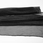 PUNK RAVE Women's Gothic Buckle Split Chiffon Skirt Black