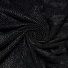 PUNK RAVE Women's Gothic Contrast Color Sheer Floral Lace Shirt