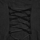 PUNK RAVE Women's Gothic Crochet Flower Slip Dress