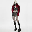 PUNK RAVE Women's Gothic Cross Chain Hip Body Harness