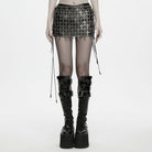 PUNK RAVE Women's Gothic Cross Chain Hip Body Harness
