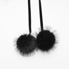 PUNK RAVE Women's Gothic Feathered Short Cape