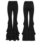 PUNK RAVE Women's Gothic Flared Flared Pants