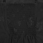 PUNK RAVE Women's Gothic Floral Embroidered Asymmetric Slip Dress