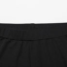 PUNK RAVE Women's Gothic Floral Embroidered Lace-up Leggings