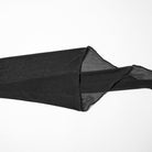 PUNK RAVE Women's Gothic Floral Embroidered Mesh Splice Maxi Dress Black