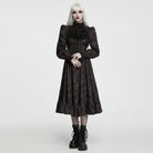 PUNK RAVE Women's Gothic Floral Lace Collar
