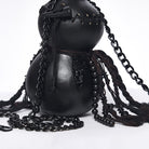 PUNK RAVE Women's Gothic Gourd Chain Bag