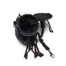 PUNK RAVE Women's Gothic Gourd Chain Bag