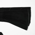 PUNK RAVE Women's Gothic Heart Embroideried Long Sleeved Top Black