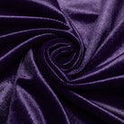 PUNK RAVE Women's Gothic Irregular Gradient Velvet Shirt Violet