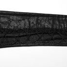 PUNK RAVE Women's Gothic Lace Lace-Up Leggings