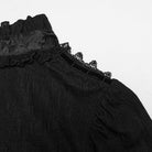 PUNK RAVE Women's Gothic Lace Pullover Long Sleeved Shirt