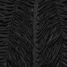 PUNK RAVE Women's Gothic Lace Sheer Wrapped Hip Long Skirt