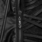 PUNK RAVE Women's Gothic Lace Splice Lace-up Underbust Corset