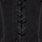 PUNK RAVE Women's Gothic Lace-up Overbust Corset with Detachable Sleeves