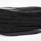 PUNK RAVE Women's Gothic Layered Beaded Detachable Cloak Black