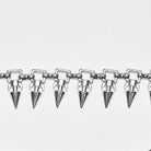 PUNK RAVE Women's Gothic Layered Chain Cross Halter Body Harness