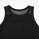 PUNK RAVE Women's Gothic Moon Phase Printed Tank Top