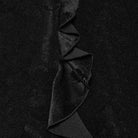 PUNK RAVE Women's Gothic Off-the-shoulder Ruffled Mesh Prom Dress