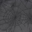 PUNK RAVE Women's Gothic Plunging Sipder Mesh Splice Party Dress